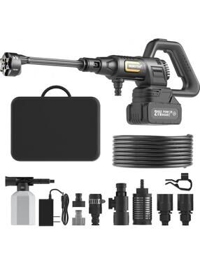 Cordless Pressure Washer Battery Powered 1200PSI Cordless Power Washer + Battery